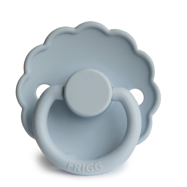 <tc>Frigg</tc> <tc>tétine</tc> Taille 1 marguerite bleu poudre silicone