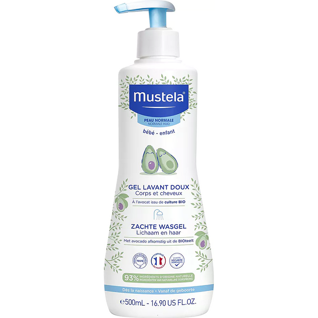 <tc>Mustela</tc> Savon pour bébé bio 500ml