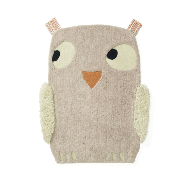 <tc>Kid's Concept</tc> Tapis Hibou Rose