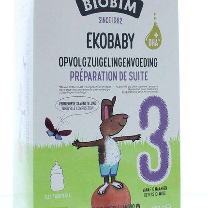 <tc>Biobim</tc> Lait en poudre Ekobaby 3 10+ Mois