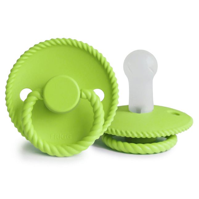 <tc>Frigg</tc> <tc>tétine</tc> Corde taille 2 Rainforest Silicone