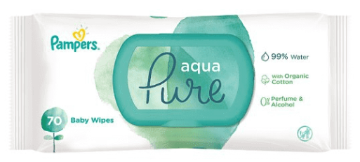 <tc>Pampers</tc> Lingettes pour bébé Aqua Pure