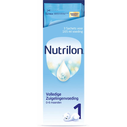 <tc>Nutrilon</tc> Lait en poudre 1 Préparation pour nourrissons 0-6 mois Portion Emballage 3pcs