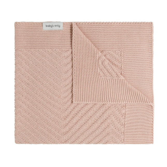 <tc>Baby's Only</tc> Couverture de berceau Grace Blush 65x75cm