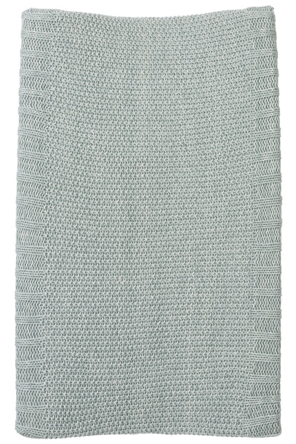 <tc>Meyco</tc> Housse de matelas à langer Relief Mixed Stone Green