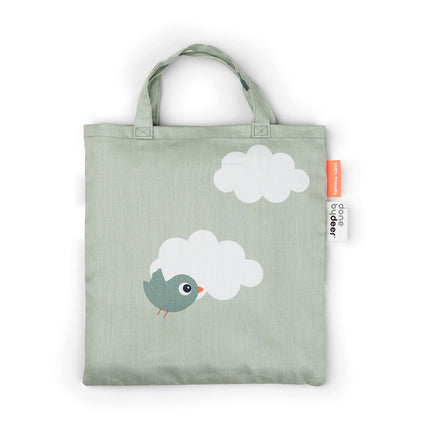 <tc>Done by Deer</tc> Housse de couette Happy Clouds Green 100x130cm