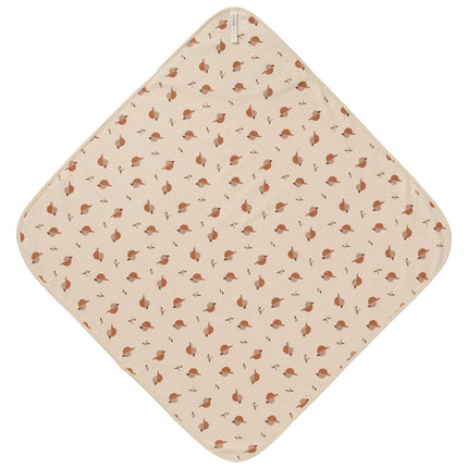 <tc>Noppies</tc> Serviette de bain Baby Duck Indian Tan