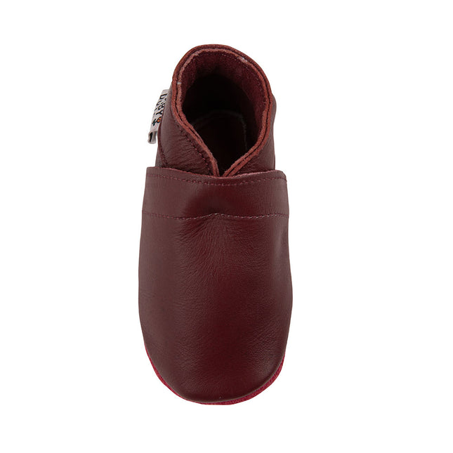 <tc>Baby Dutch</tc> Chaussures bébé unies rouge bordeaux