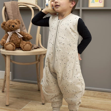 <tc>Meyco</tc> Sac de couchage Baby Rib Mini Spot Winter Jumper Sand Melange