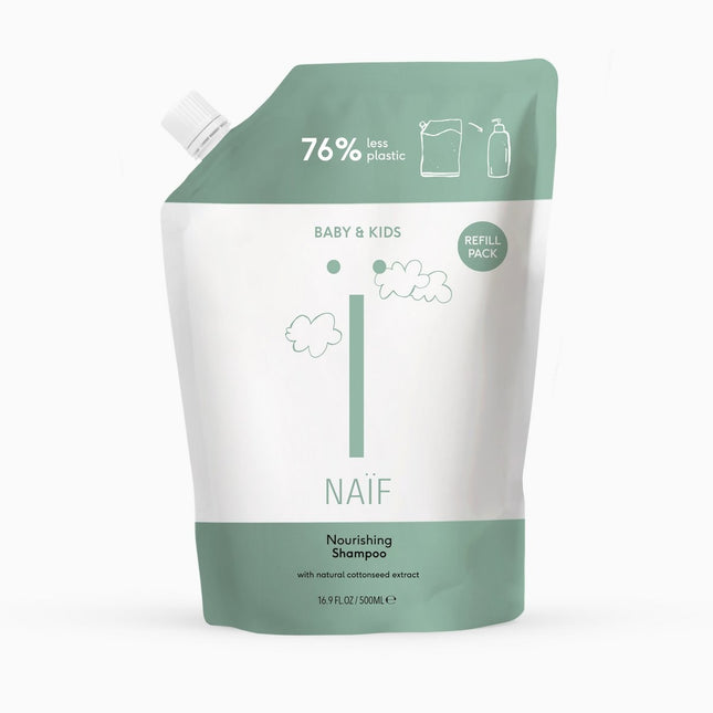 <tc>Naif</tc> Shampoing pour bébé - Recharge 500ml