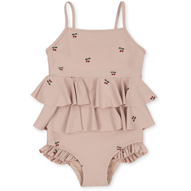 <tc>Konges Slojd</tc> Maillot de bain enfant Mancuna Frill Cherry Blush