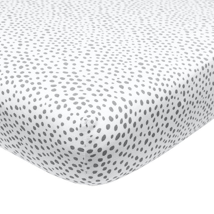 <tc>Meyco</tc> Drap-housse Jersey 40X80/90 Gris Guépard