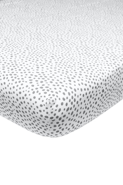 <tc>Meyco</tc> Drap-housse Jersey 40X80/90 Gris Guépard