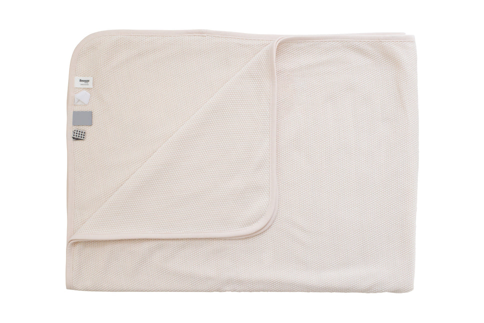 <tc>Snoozebaby</tc> La couverture du berceau T.O.G 1.0 Peach Blush 100x75cm