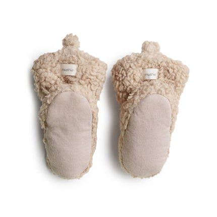 <tc>Mushie</tc> Chaussures pour bébé Oatmeal