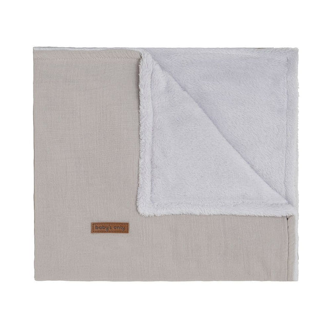 <tc>Baby's Only</tc> Couverture de berceau Teddy Breeze Taupe