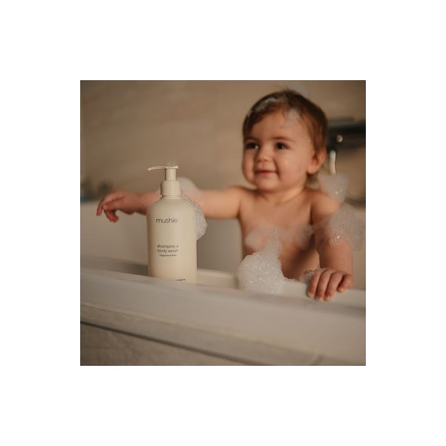 <tc>Mushie</tc> Shampooing pour bébé et gel douche sans parfum 400ml