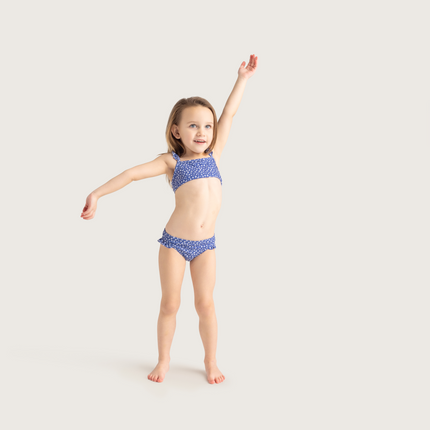 <tc>Swim Essentials</tc> Bikini enfant bleu léopard