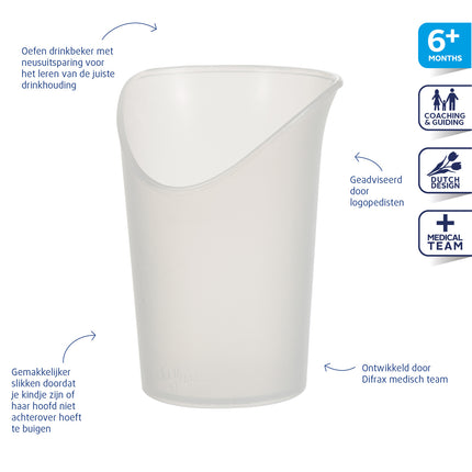 <tc>Difrax</tc> Coupe de pratique Blanc