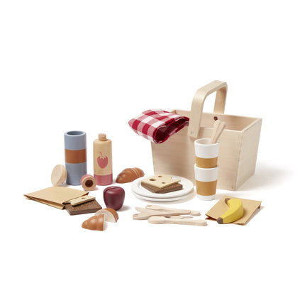 <tc>Kid's Concept</tc> Ensemble de jouets en bois pour le pique-nique