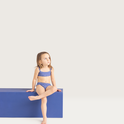 <tc>Swim Essentials</tc> Bikini enfant bleu léopard