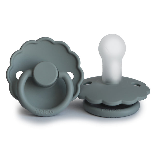 <tc>Frigg</tc> <tc>tétine</tc> Taille 1 Daisy French Gris Silicone