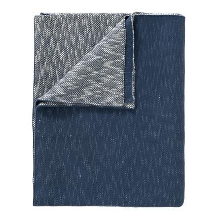 <tc>Fresk</tc> Couverture de lit Girafe tricotée Indigo 100x150cm