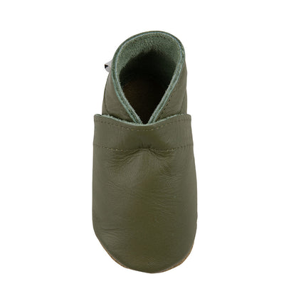 <tc>Baby Dutch</tc> Chaussures pour bébé Olive solide