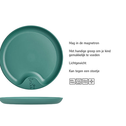 <tc>Mepal</tc> Assiette bébé Mio Turquoise foncé