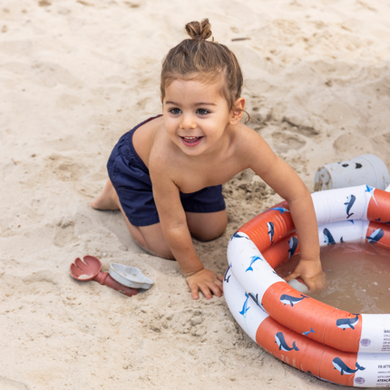 <tc>Swim Essentials</tc> Piscine Enfant Baleine Rouge Blanc 60Cm