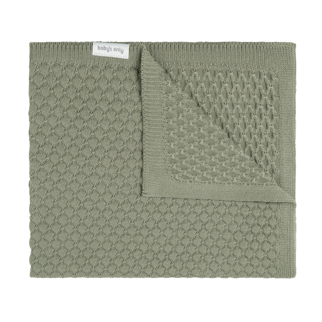 <tc>Baby's Only</tc> Cradle blanket Sky-Chunky Urban Green