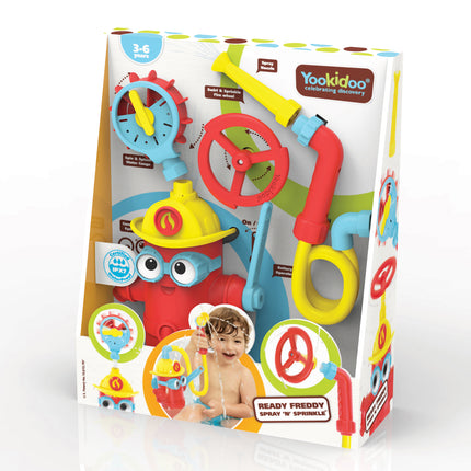 <tc>Yookidoo</tc> Jouets de bain Pompe de pompier