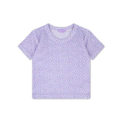 <tc>Swim Essentials</tc> Ensemble de vêtements en tissu éponge lilas léopard