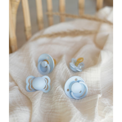 <tc>BIBS</tc> <tc>tétine</tc> Kit de test taille 1 Baby Blue