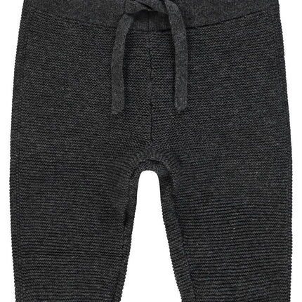 <tc>Noppies</tc> Pantalon bébé tricoté Reg Lux Gris foncé mélangé