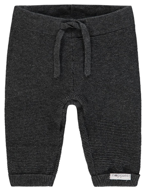 <tc>Noppies</tc> Pantalon bébé tricoté Reg Lux Gris foncé mélangé