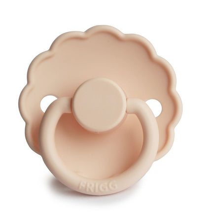 <tc>Frigg</tc> <tc>tétine</tc> Taille 1 Daisy Pink Cream Silicone