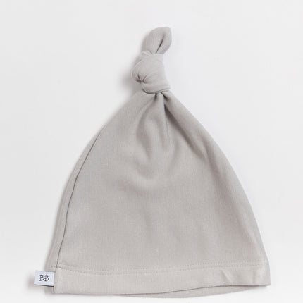 <tc>Bamboom</tc> Bonnet de bébé Elfe Gris/Ivoire 0-1mn.