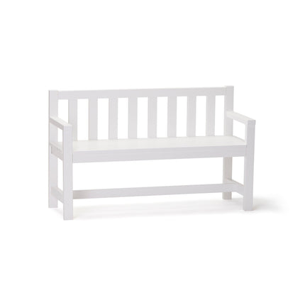 <tc>Kid's Concept</tc> Ensemble de table pour enfants Banc de jardin Blanc