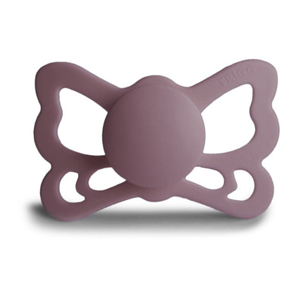 <tc>Frigg</tc> <tc>tétine</tc> Taille 2 Butterfly Anatomique Crépuscule Mauve Silicone