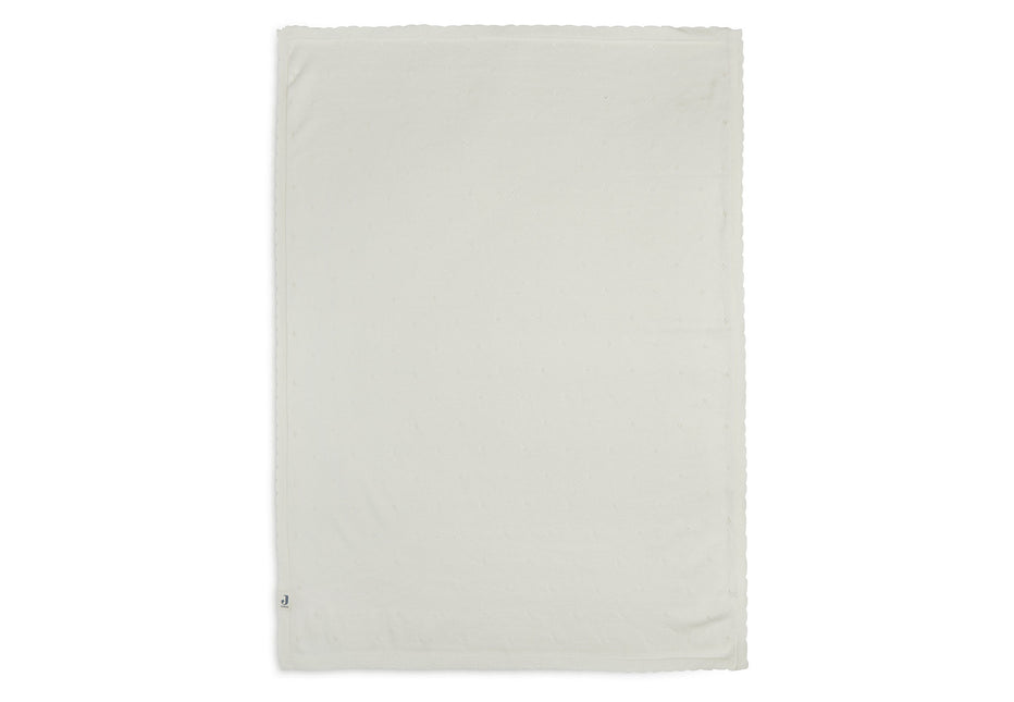 <tc>Jollein</tc> Couverture de berceau Pointelle Ivoire 100x150cm