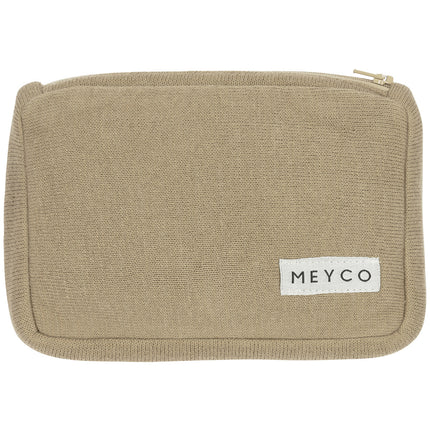 <tc>Meyco</tc> Housse de matelas à langer Tricot Basic Taupe