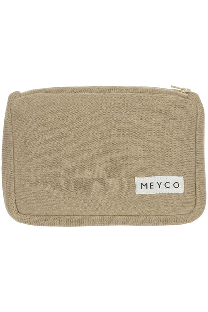 <tc>Meyco</tc> Housse de matelas à langer Tricot Basic Taupe