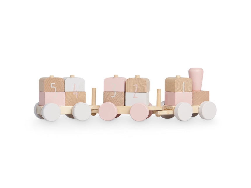 <tc>Jollein</tc> Train en bois rose