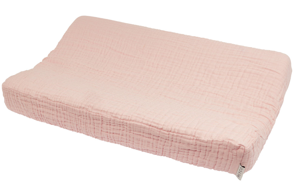 <tc>Meyco</tc> Housse de matelas à langer Rose tendre