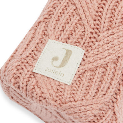 <tc>Jollein</tc> Sac de pichets tricot de printemps bois de rose.