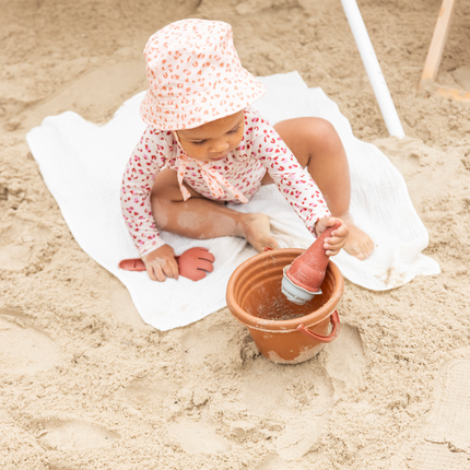 <tc>Swim Essentials</tc> Chapeau de soleil Baby Panther Print Old Pink