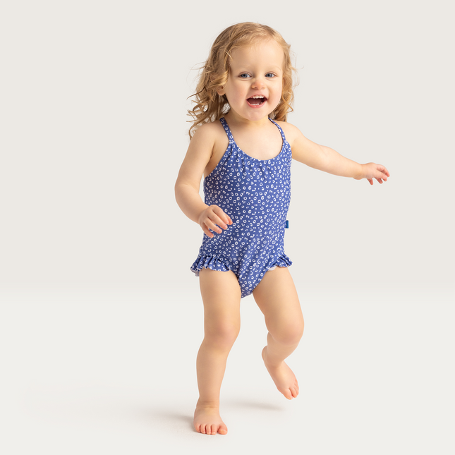 <tc>Swim Essentials</tc> Maillot de bain enfant Bleu Léopard