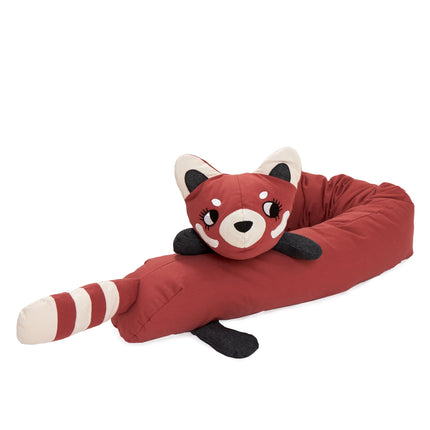 <tc>Roommate</tc> Coussin Long Panda Rouge