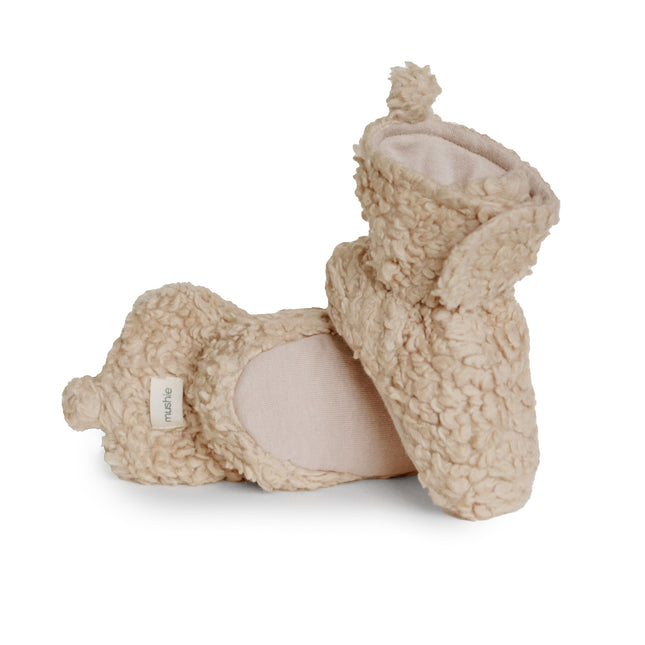 <tc>Mushie</tc> Chaussures pour bébé Oatmeal